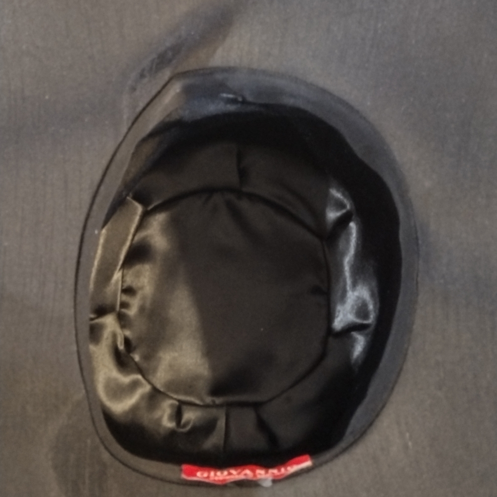 VANNI Black Women's Hat with Ribbon Detail - Picture 8 of 9